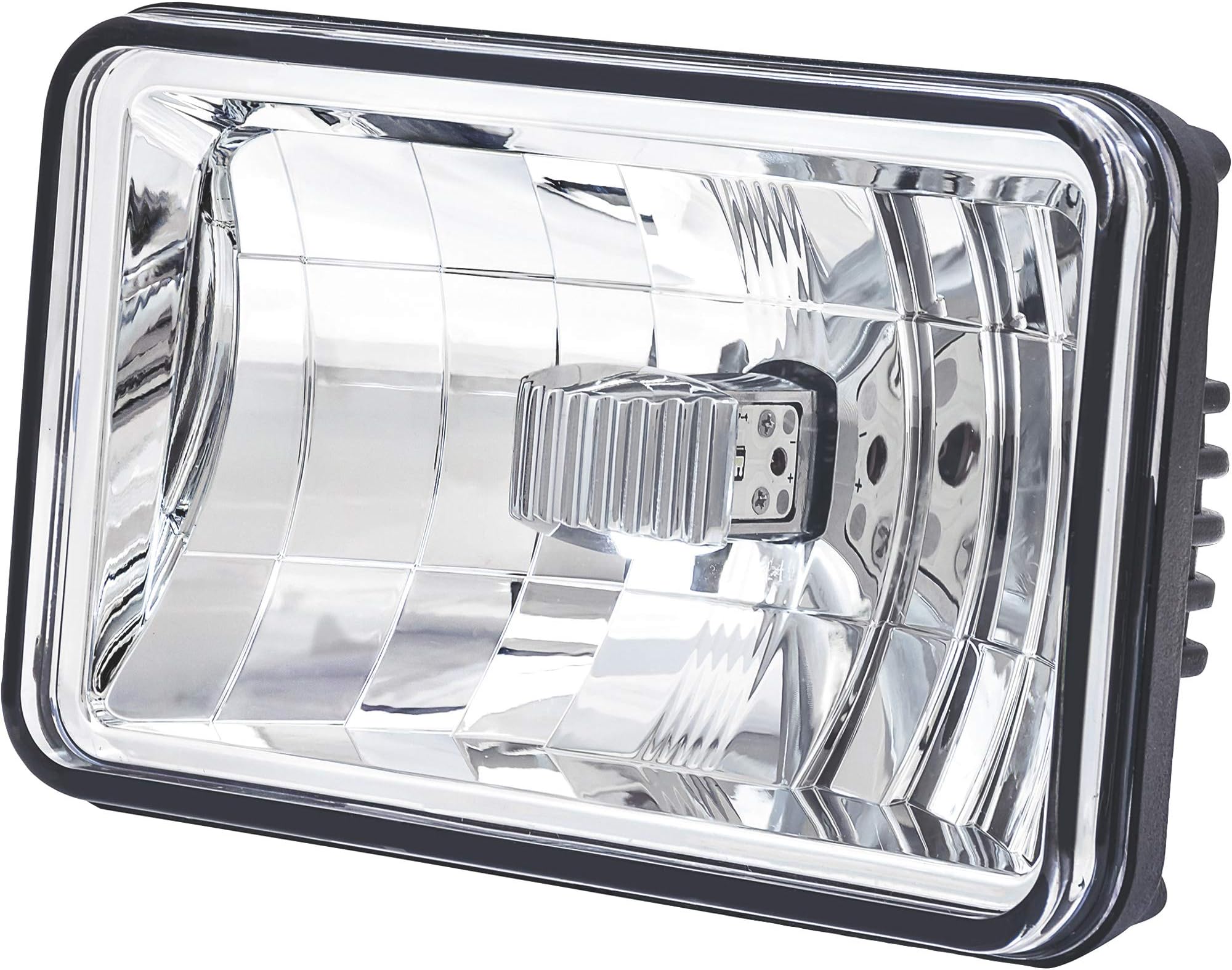 Trux Accessories6in. x 4in. High Beam LED Standard Semi-Truck Headlight - White, Model Number TLED-H1