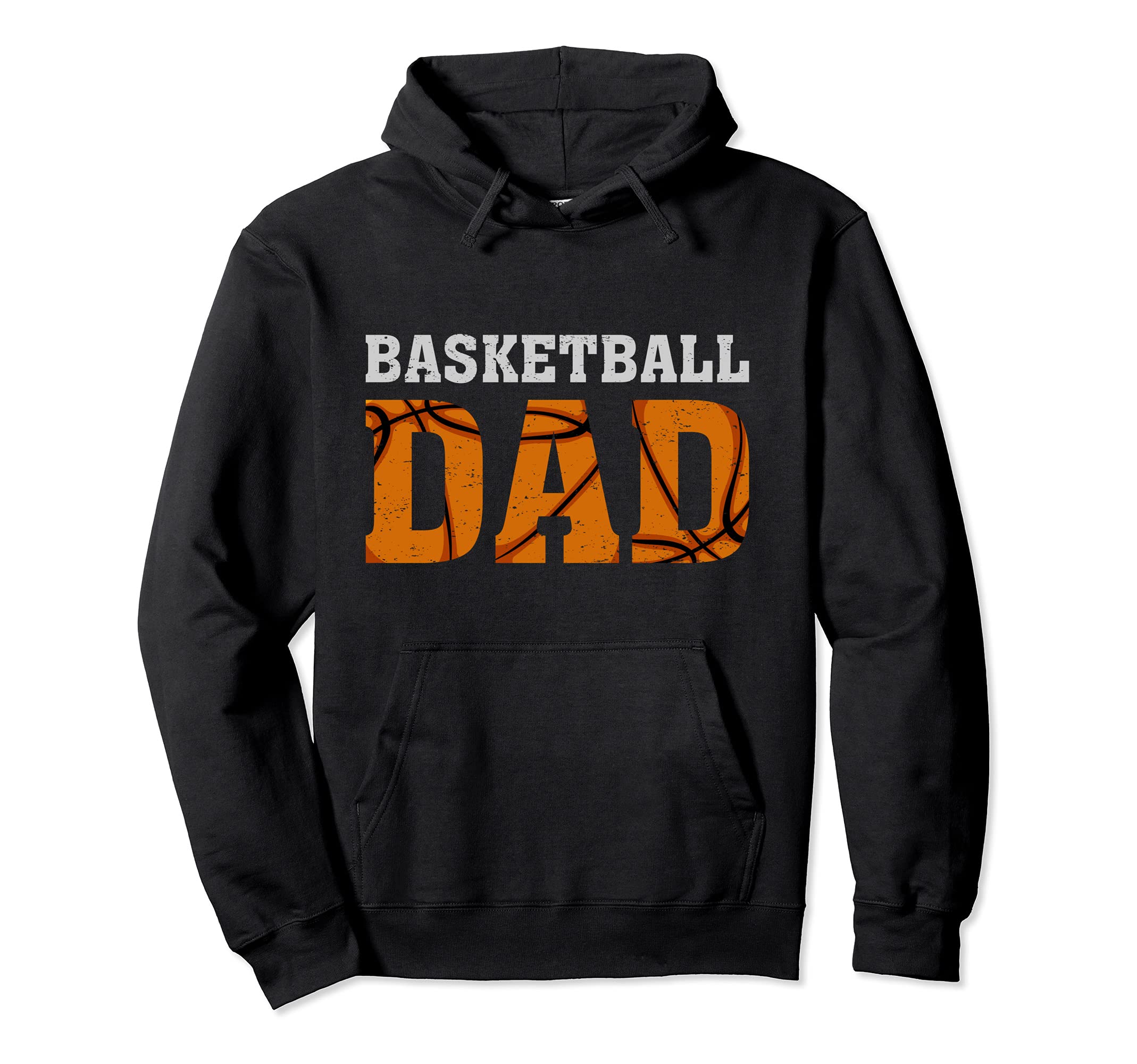 Basketball Lover Funny Basketball Dad Father's Day Pullover Hoodie