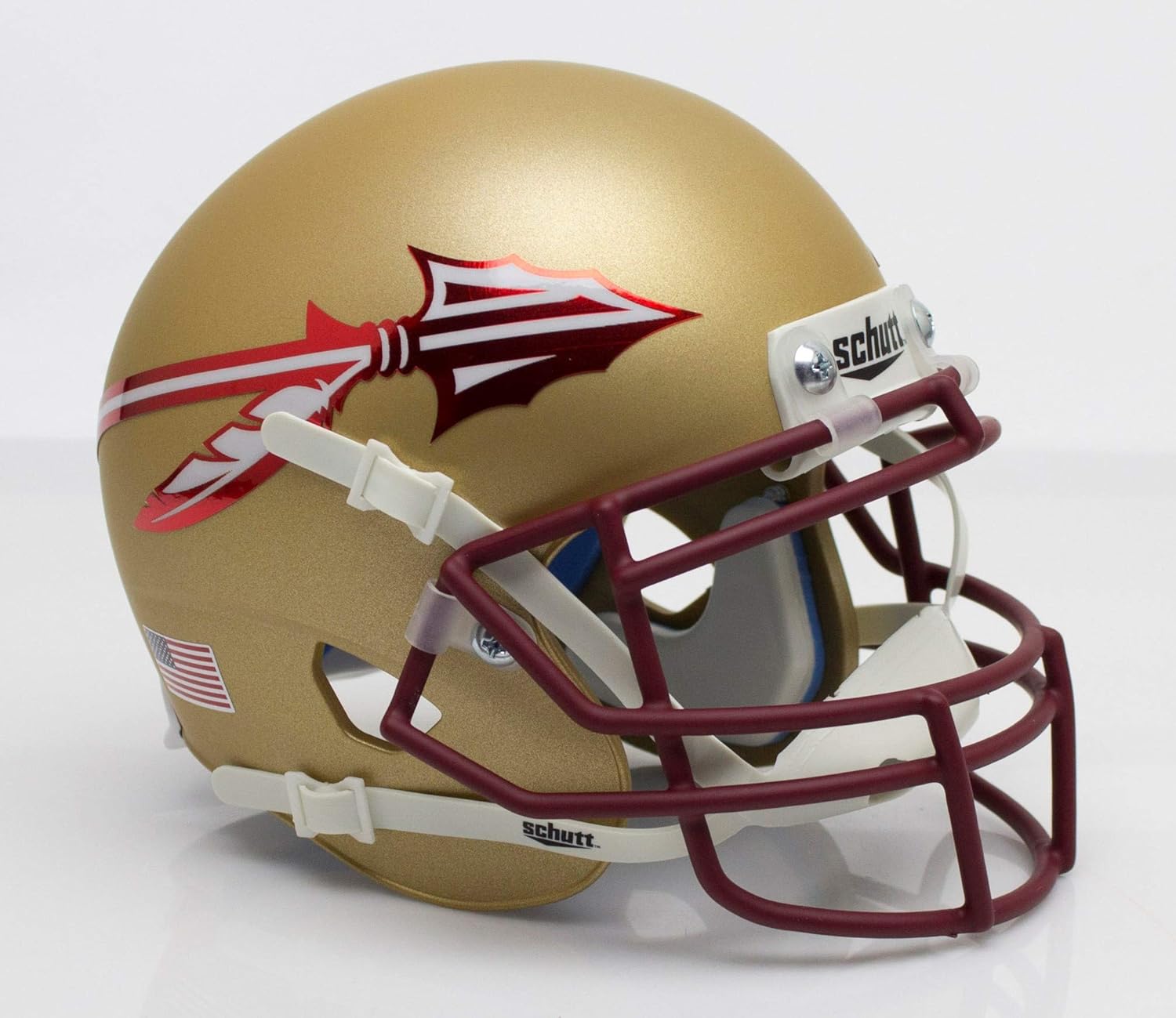 Schutt NCAA Florida State Seminoles Mini Authentic XP Football Helmet Schutt NCAA Florida State Seminoles Mini Authentic XP Football Helmet