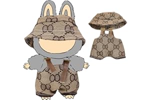 WEIRAN 17cm Doll Clothes, Outfits Set for Dolls , Exquisite Accessories for Doll, Cute Clothes for Dolls Dress up Unique Style