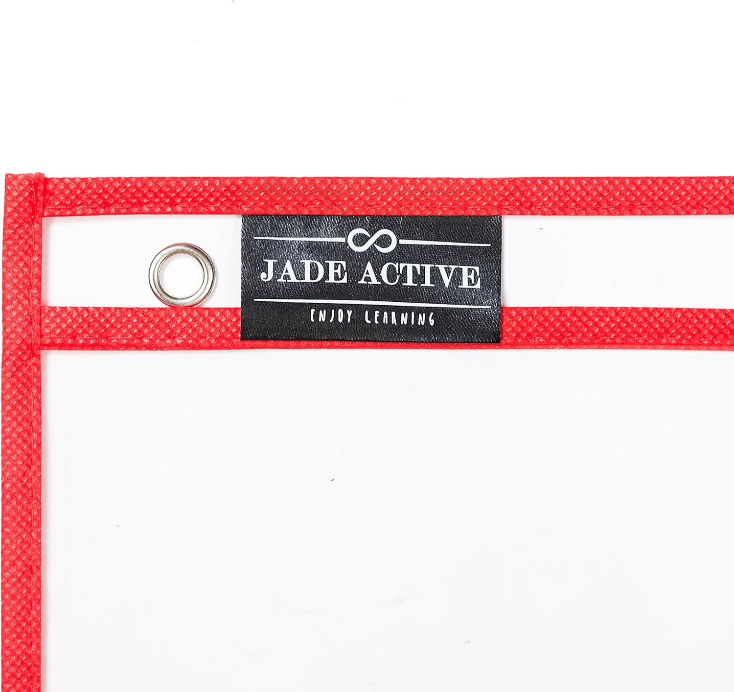 Dry Erase Pockets Sheet Protectors - Reusable + Oversized - Size 10 X 13 Inches - 30 Plastic Sleeves - Mixed Colors - Ideal to use at School or at Work : Office Products