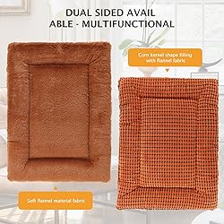 Vetasac Reversible Dog Bed Mat with Plush and Corn