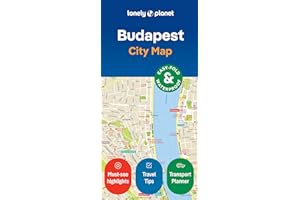 Lonely Planet Budapest City Map 2 2nd Ed.: Durable, Waterproof, Easy-Fold Planning Map with Attractions & Walking Tours