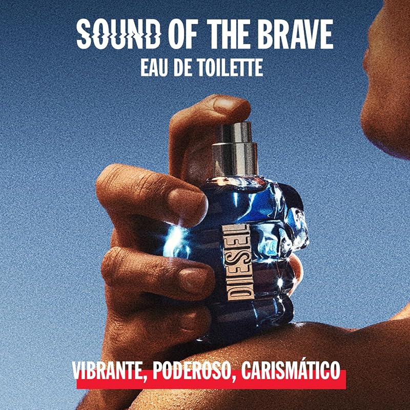 , Sound of the Brave, Eau de Toilette de hombre vibrante, 50 ml