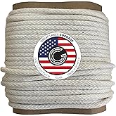 6/32" (3/16") Cotton Piping Cord, Size 1 (10 yds)