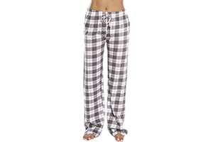 Just Love 100% Cotton Jersey Women Plaid Pajama Pants Sleepwear