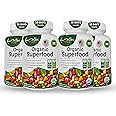 Aamatec Life Organic Superfood Greens Fruits and Veggies Complex - Best Dietary Supplement with 14 Greens and 14 Fruits & Vegetables with Alfalfa & Antioxidant Organic Ingredients Non-GMO 240 Capsules