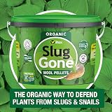 Vitax Slug Gone Wool Pellets 10L Organic Slug Barrier Natural Wool view 3