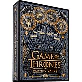 theory11 Game of Thrones Premium Playing Cards, Poker Size Standard Index | Black; Material: Cardstock; For ages Adult
