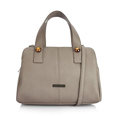 Caprese Tokyo Womens Satchel (Taupe)