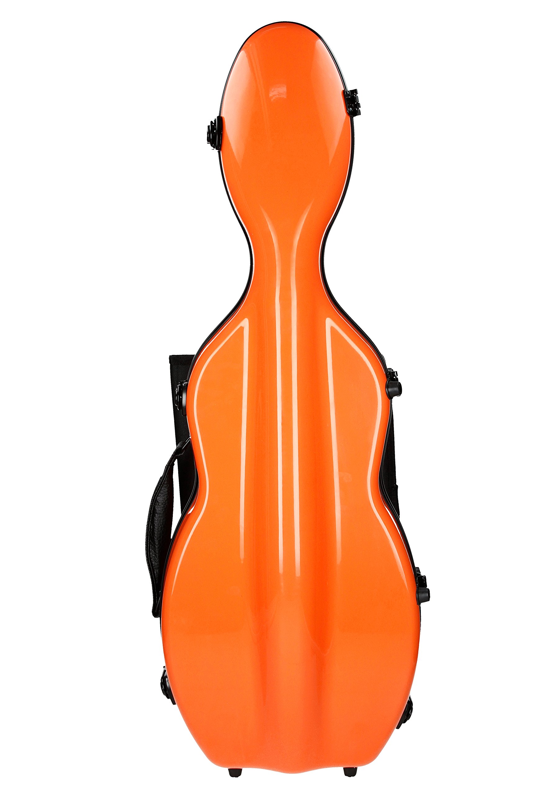 Fiberglass Violin Case ultra light 4/4 orange M-Case