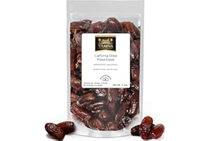 Traina Home Grown California Dried Pitted Dates - Healthy, No Added Sugar, Non GMO, Kosher Certified, Vegan, Packed in Resealable Pouch (2 lbs)
