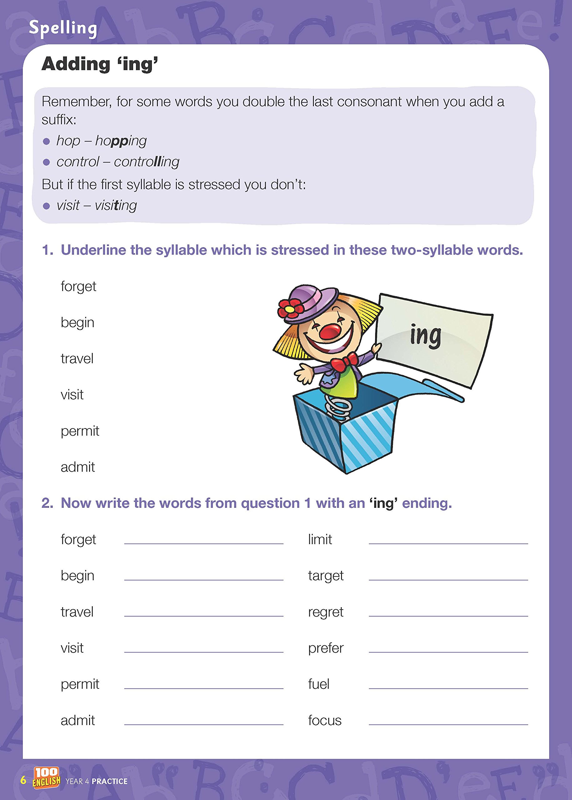 english practice book for ages 8 9 year 4 perfect for home learning 100 practice activities scholastic amazon co uk books