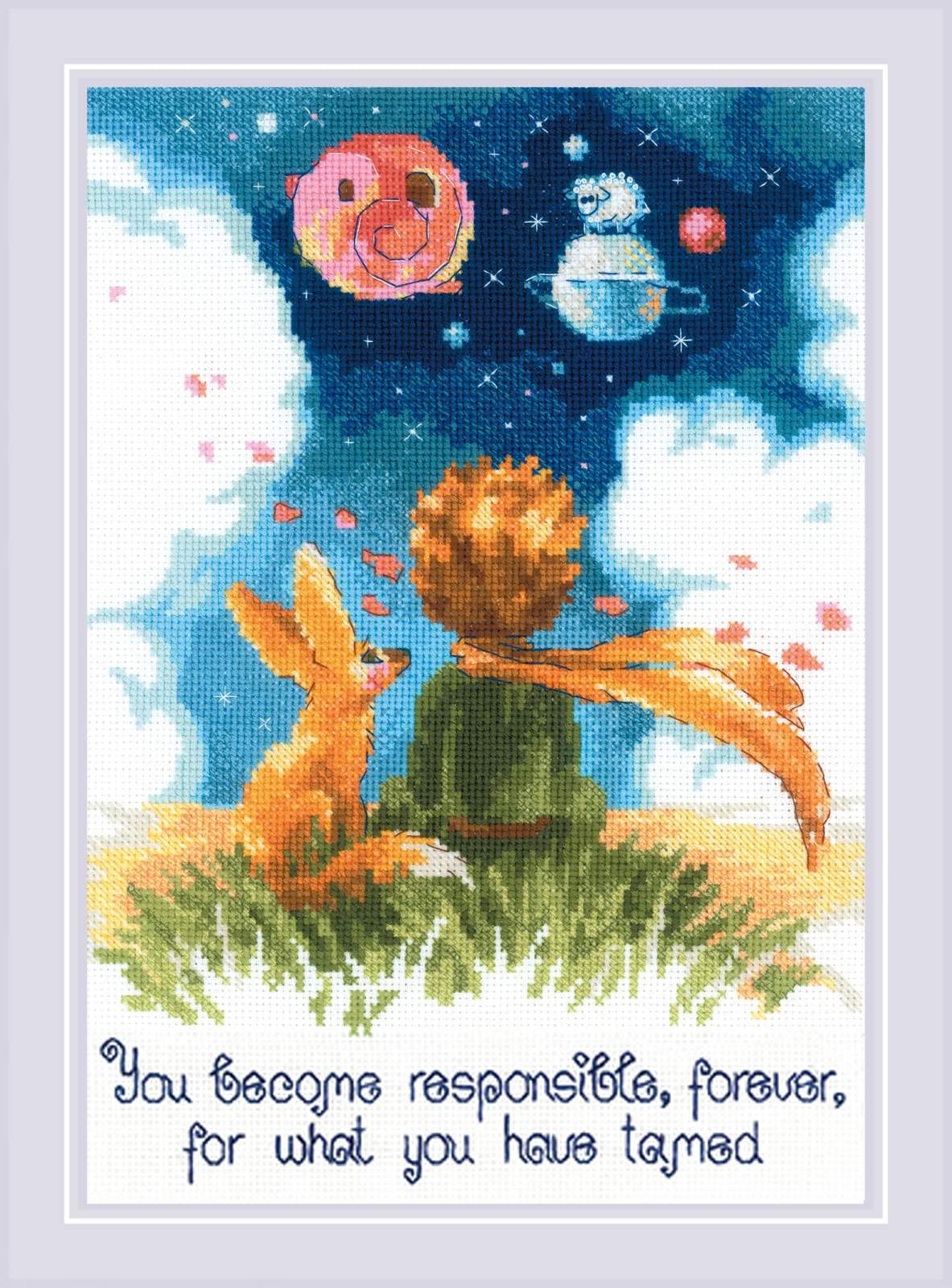 RIOLIS Cross Stitch Kit - 1861 - The Little Prince
