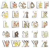 FUSOTO 26PCS Alphabet Letters Cookie Cutters Set, DIY Letters Cake&Cookie, Stainless Steel Cookie Cutters for Baking, Letters