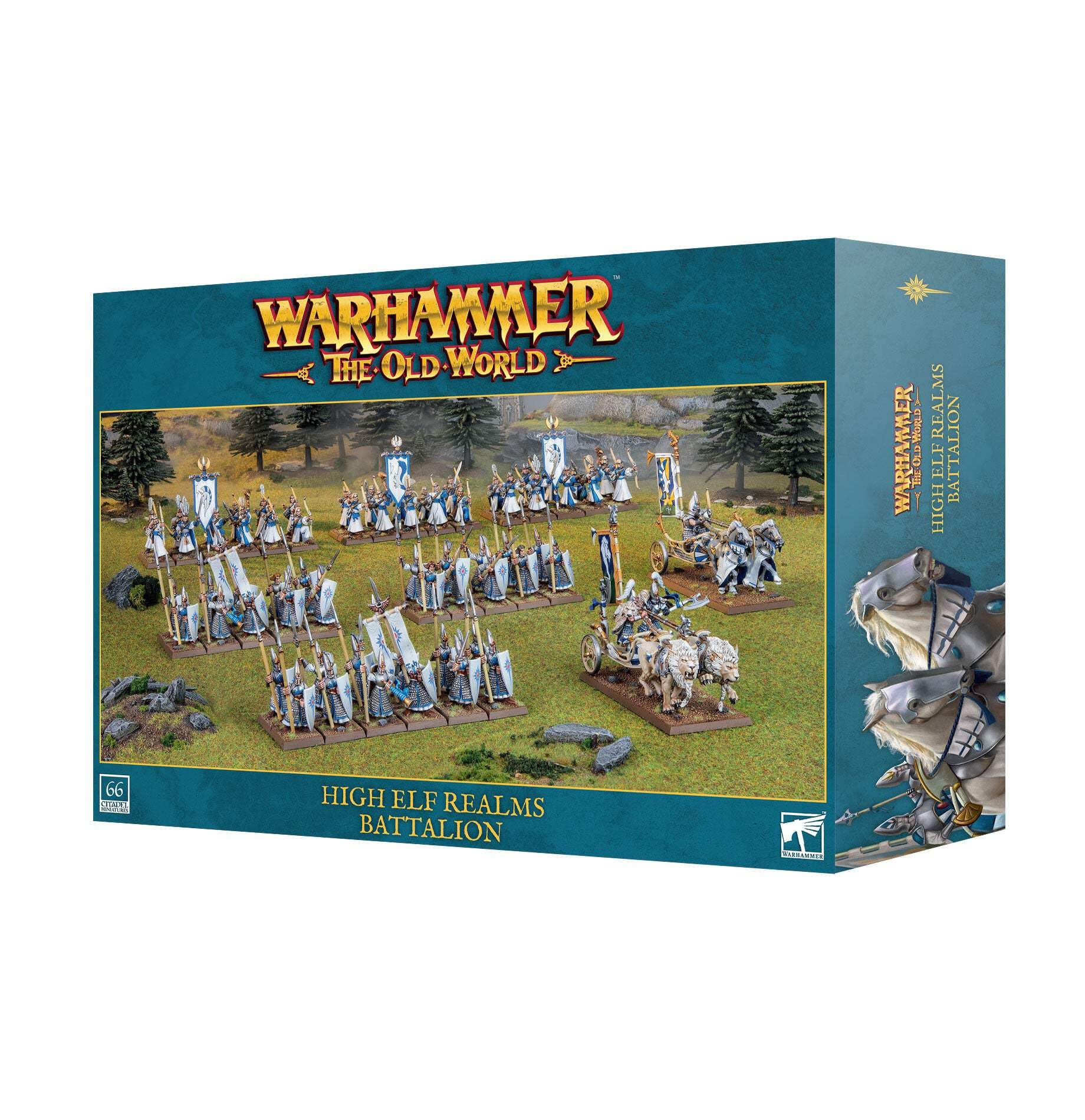 Games Workshop - Warhammer - The Old World - Battalion: High Elf Realms (Boxed Set)