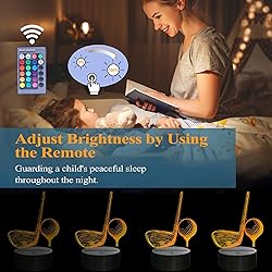 POSSHE Golf Night Light, Golf Club Gifts, 3D
