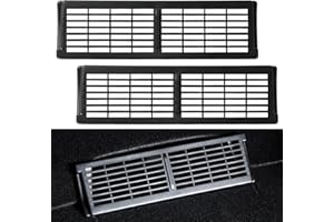 WUXDEET Air Vent Cover for Tesla Model Y, Air Flow Vent Grille Protection for 2021 2022 2023 2024 Model Y, 2 Pcs