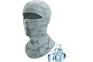 ROCKBROS Balaclava Face Mask for Men Women, Cooling & Breathable Summer Mask,UV Sun Protection for Cycling，Running