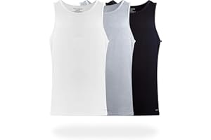 Pair of Thieves Men's Tank Top Undershirts 3 Pack - Slim Fit, Soft & Breathable Tank A Shirt - Comfortable Men's Undershirts