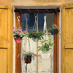 BellRhein Shower Curtain Hooks Rings, 12 Pack Metal