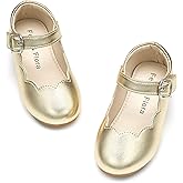 Felix & Flora Toddler Flower Girl Dress Shoes - Baby Girl Ballet Mary Jane Flats for Party School Wedding