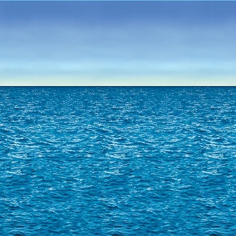 Ocean Sky Backdrop Party Accessory 1 Count 1pkg - 