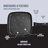 Blackmoor Classic 28cm Griddle Pan Non-Stick Induction Suitable Black view 3