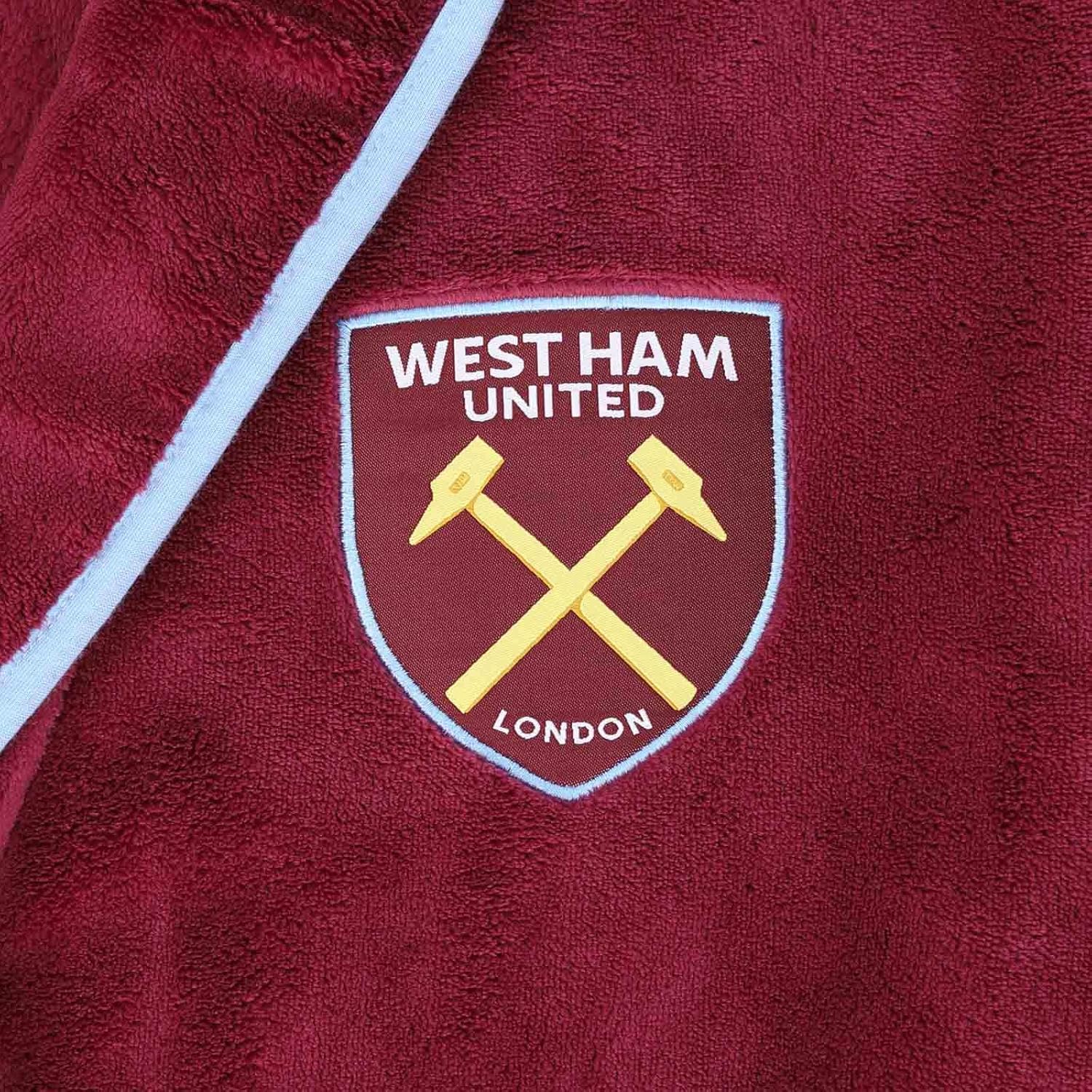 west ham dressing gown mens