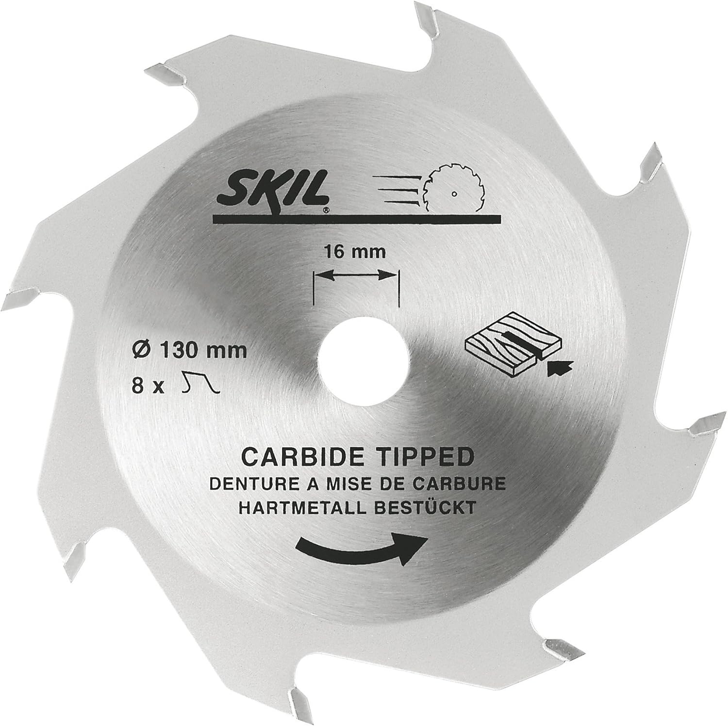 Skil CarbideTipped Circular Saw Blade 130 MM for Skil 5740 2610386587 Amazon.co.uk DIY & Tools