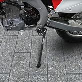 Xitomer Dirt Bike Kickstand for CR125R CR250R CRF250R CRF450X CRF450R | Compatible with CRF450R 2002-2013 Motorcycle Side Kickstand Foot Side Support Aluminum