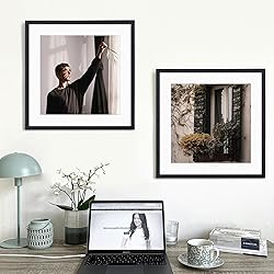 16x16 Picture Frames, Solid Oak Wood Photo Frame 16