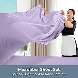 ROYALE LINENS - 4 Piece Queen Bed Sheet - Soft