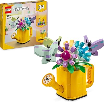 LEGO Creator 3in1 Flowers in Watering Can 31149 Birds Butterfly Toys