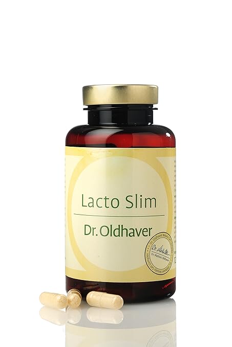Dr. Oldhaver Lacto Slim Darmbakterien | hochdosierte Bakterienkulturen Darmflora | unterstützt beim Abnehmen | schonende Darm