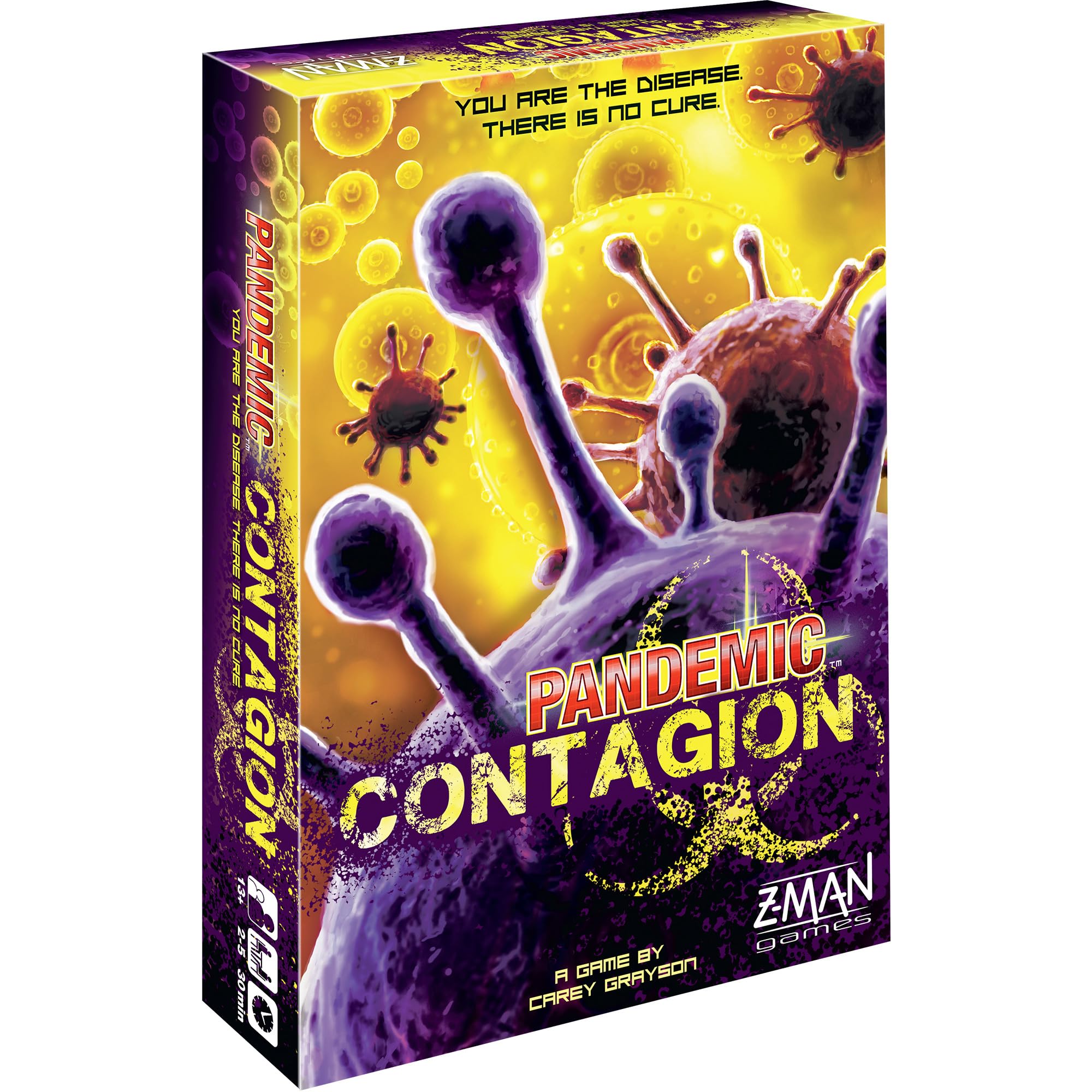 Z-Man Games | Pandemic Contagion | Board Game | Ages 14+ | For 2 to 4 Players | 40 Minutes Playing Time