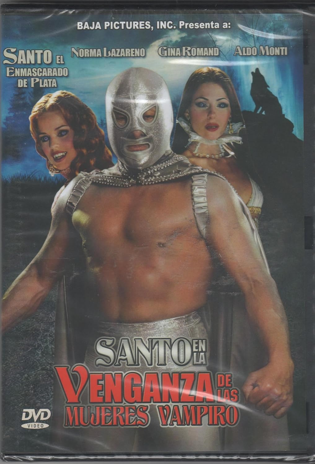 Santo En La Venganza De Las Mujeres Vampiro [El Santo & Gina Romand] EL SANTO