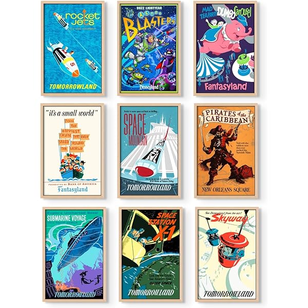 Disney The Vintage Poster Book: includes 28 iconic pull-out