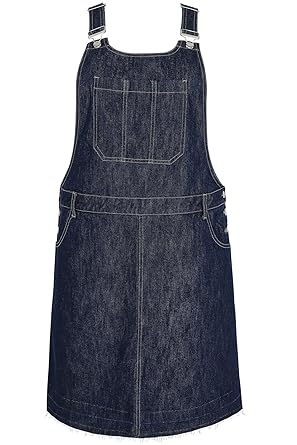 plus size pinafore dress uk