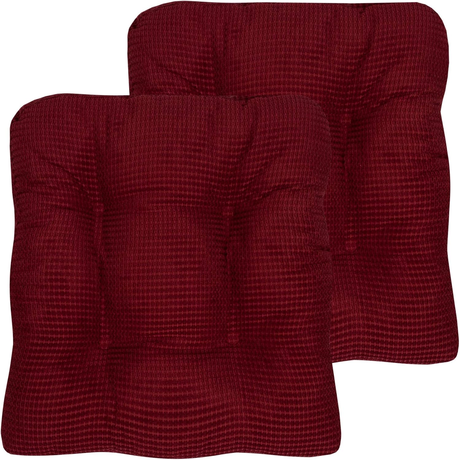 Sweet Home Collection Chair Cushion Crushed Memory Foam