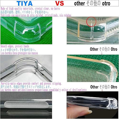 USTIYA Case for Xiaomi Mi Redmi Note Pro Clear Crystal TPU Four