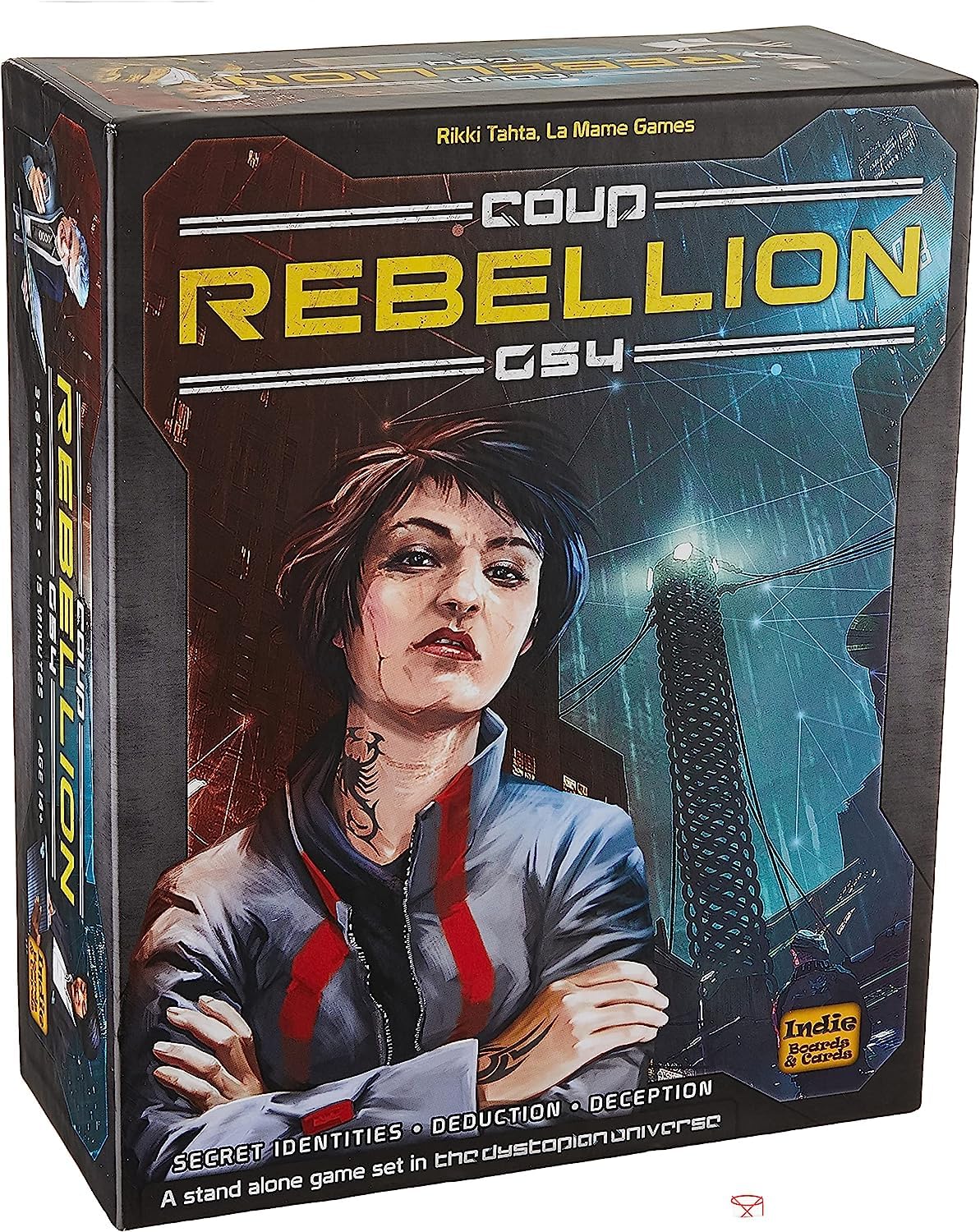 Photo 1 of Indie Boards and Cards Coup Rebellion G54 Strategy Board Game