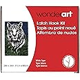 Wonderart White Tiger Latch Hook Kit, 24" X 34"
