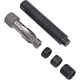 OEMTOOLS 25647 Spark Plug Saver | 14m x 1.25 Thread Reamer and Thread Inserts | 5 Piece (3 Thread Inserts, 1 Reamer, & 1 Swag