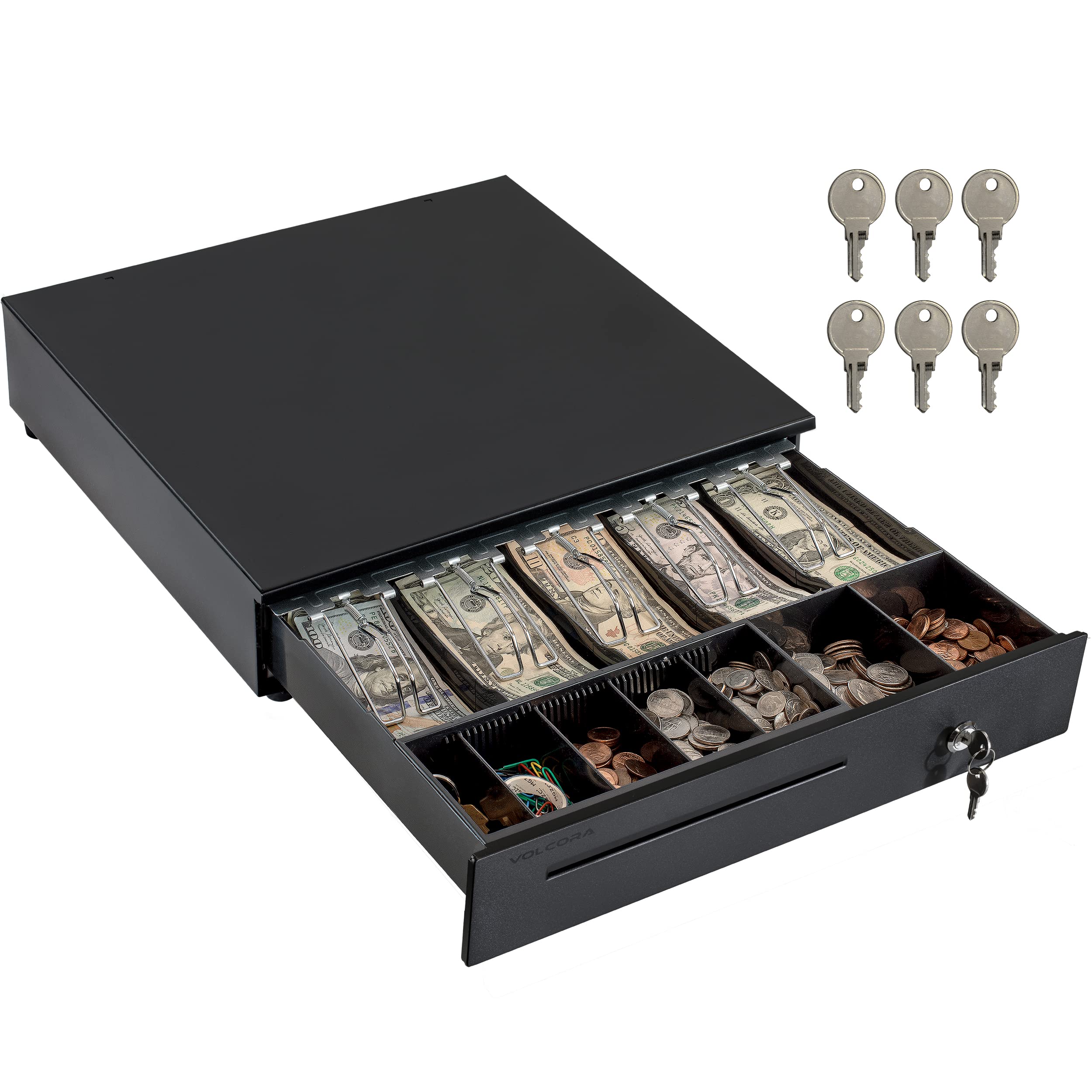 Volcora Cash Register Drawer for Point of Sale