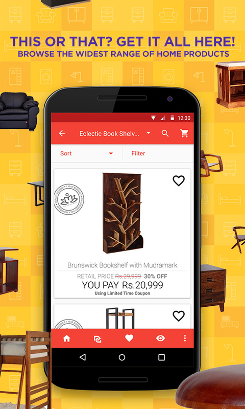 Pepperfry - Furniture Store:Amazon.com:Appstore for Android