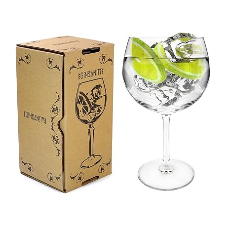 Arcoroc Arcoroc Dünner Stiel [Arcoroc Juniper] groß [670 ml] Copa Glas Gin und Tonic [G&T] Balloon Gläser Für Cocktails und G