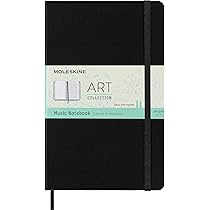 Amazon.com : Moleskine Art Music Notebook, Hard Cover, Large