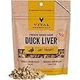 Vital Essentials Freeze-Dried Raw Cat Treats, Duck Liver Treats, 0.9 oz