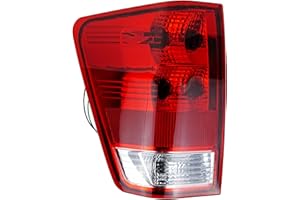LEVANLIGHT Left Driver Side Tail Lights Assembly Compatible with 2004-2015 Nissan Titan Rear Light Taillights Replacement for